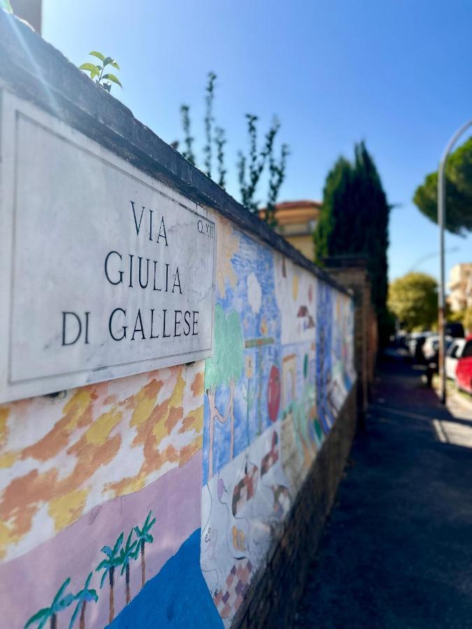 Trastevere Gianicolense Casa Con Giardino โรม ภายนอก รูปภาพ