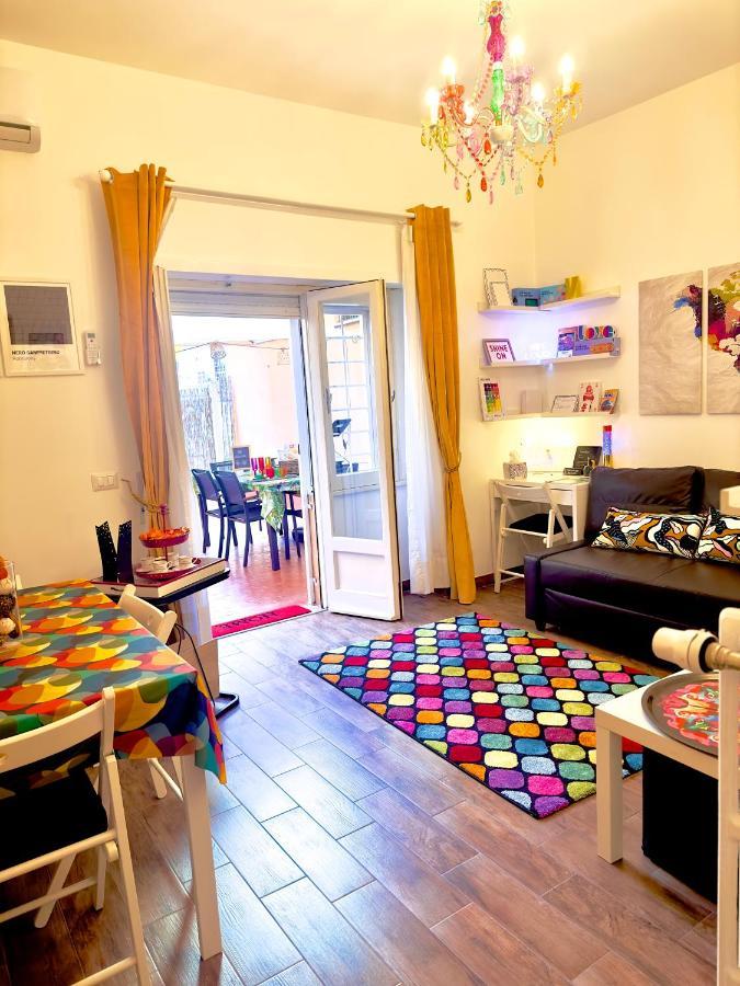 Trastevere Gianicolense Casa Con Giardino โรม ภายนอก รูปภาพ