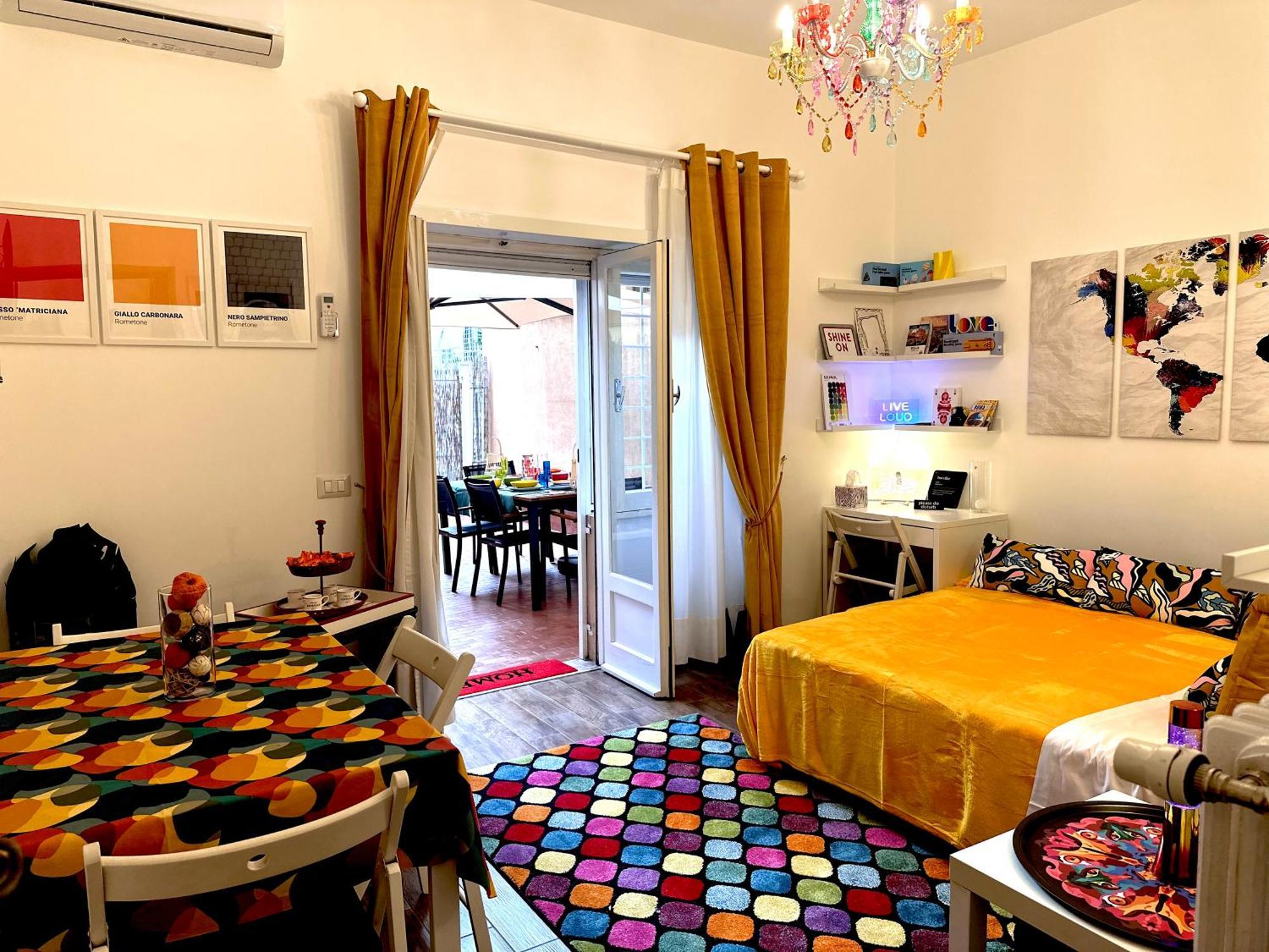 Trastevere Gianicolense Casa Con Giardino โรม ภายนอก รูปภาพ